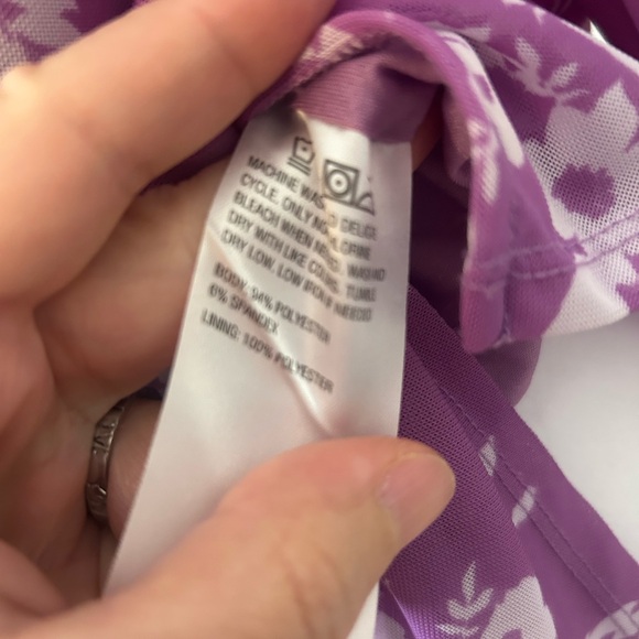 IMAN Floral Ruffle Blouse - Pink and White - Picture 4 of 5